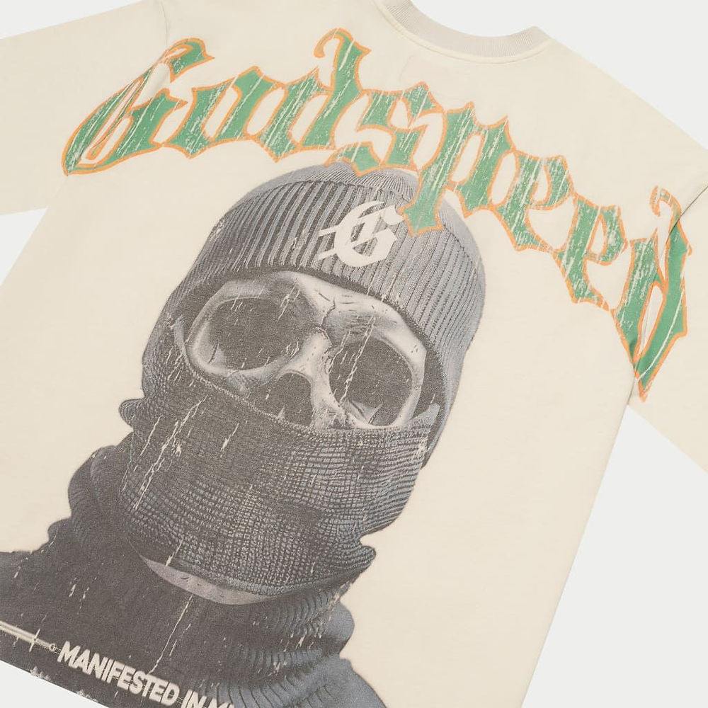 Godspeed Balaclavas Szn T-Shirt (Bone)