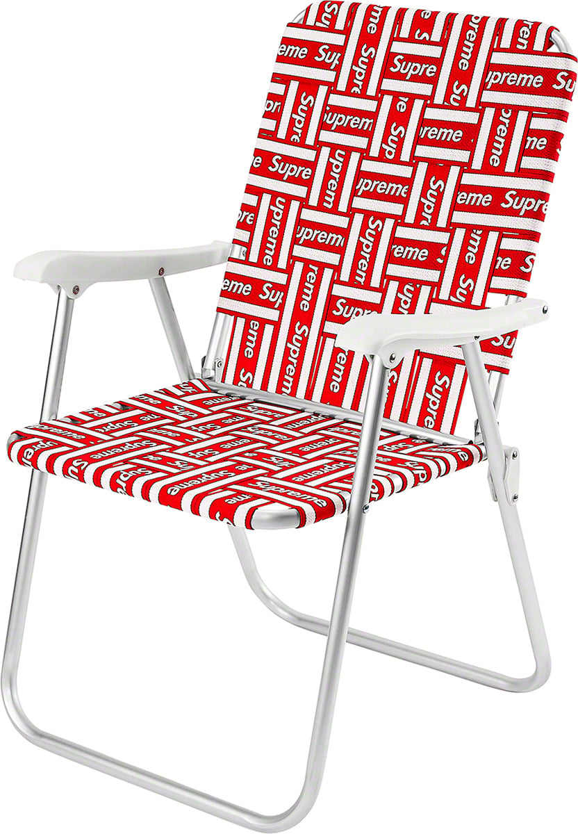 Supreme Lawn Chair Red