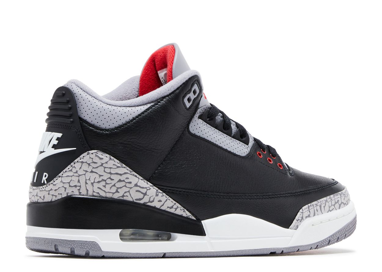 Air Jordan 3 Retro OG Black Cement (2024)