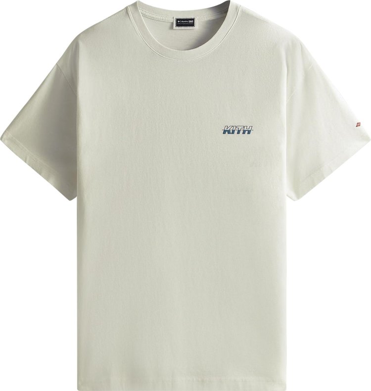 Kith for Columbia EEA Rain Recruiter Tee Sea Salt