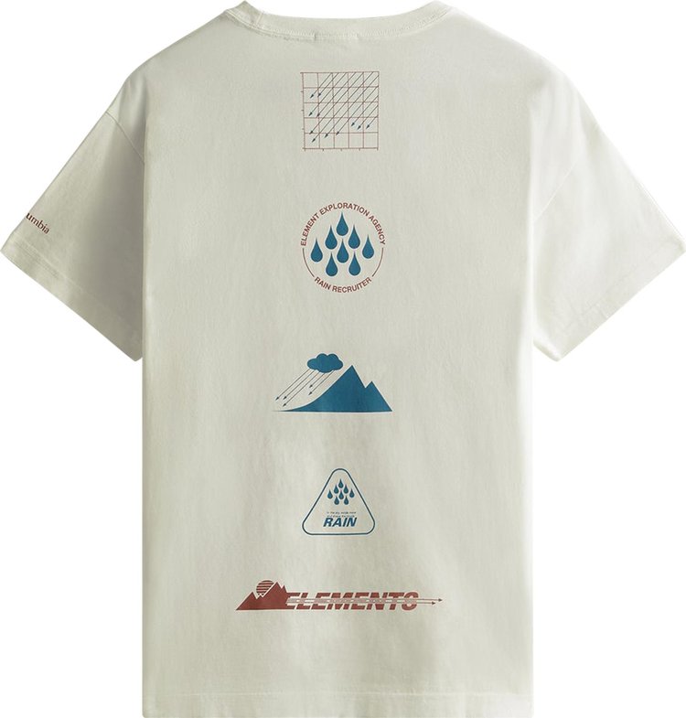 Kith for Columbia EEA Rain Recruiter Tee Sea Salt