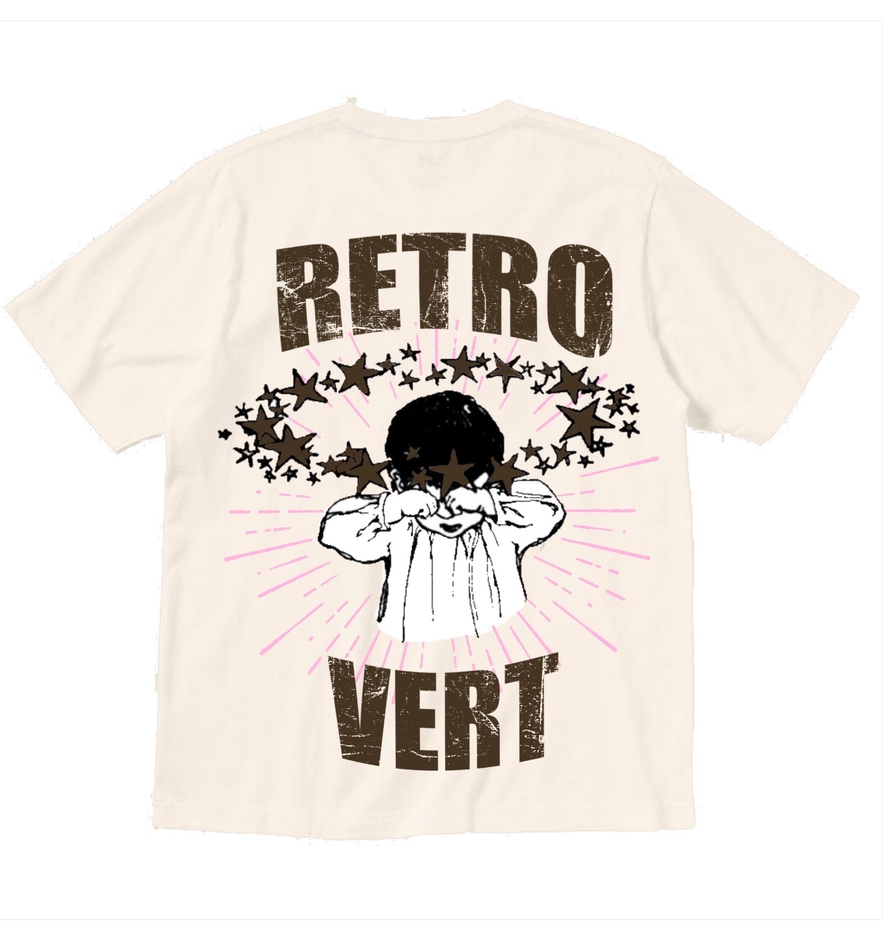 Retrovert Brown Crybaby Tee