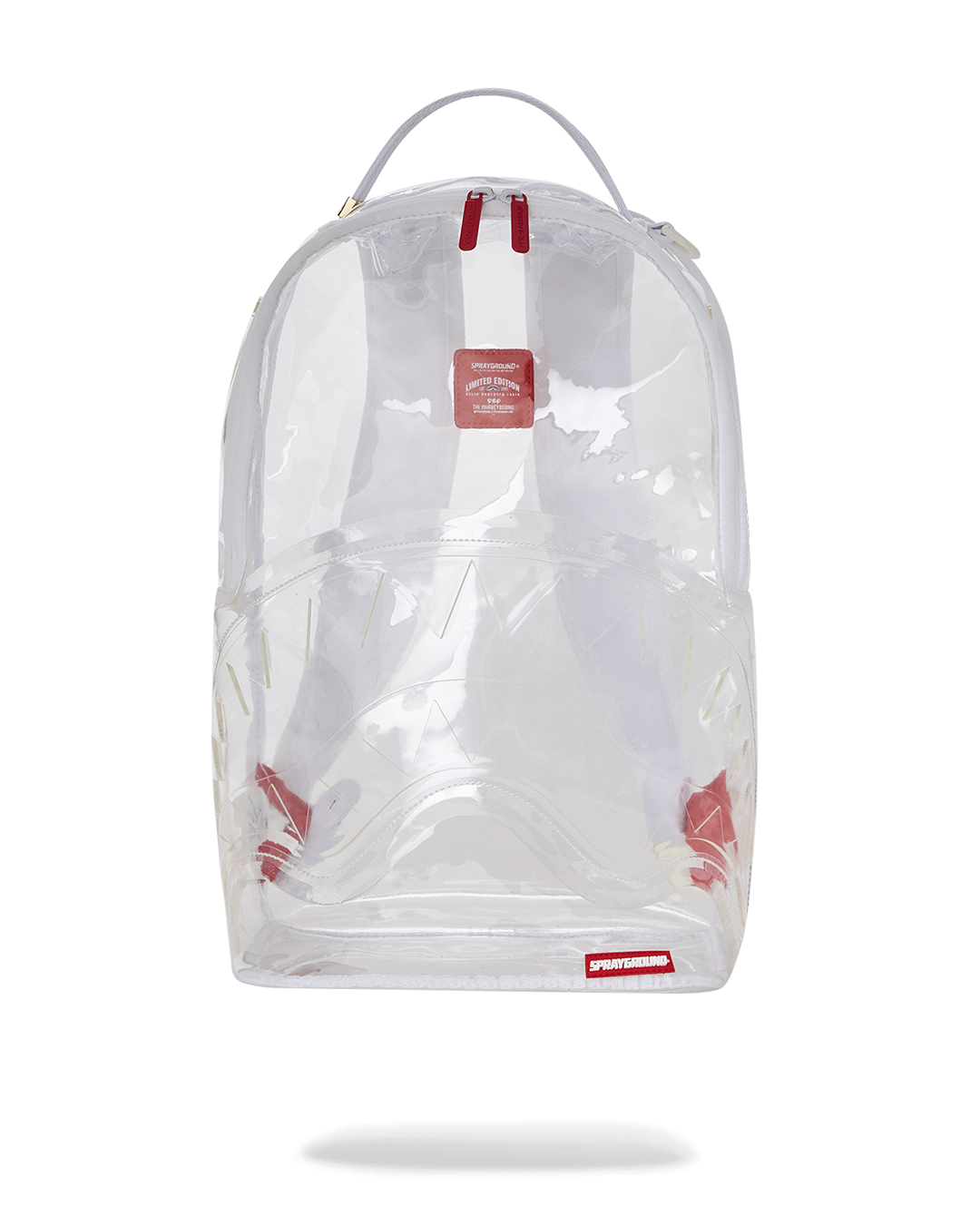 SPRAYGROUND CLEAR AS DAY - 100% ALL CLEAR DLX BACKPACK