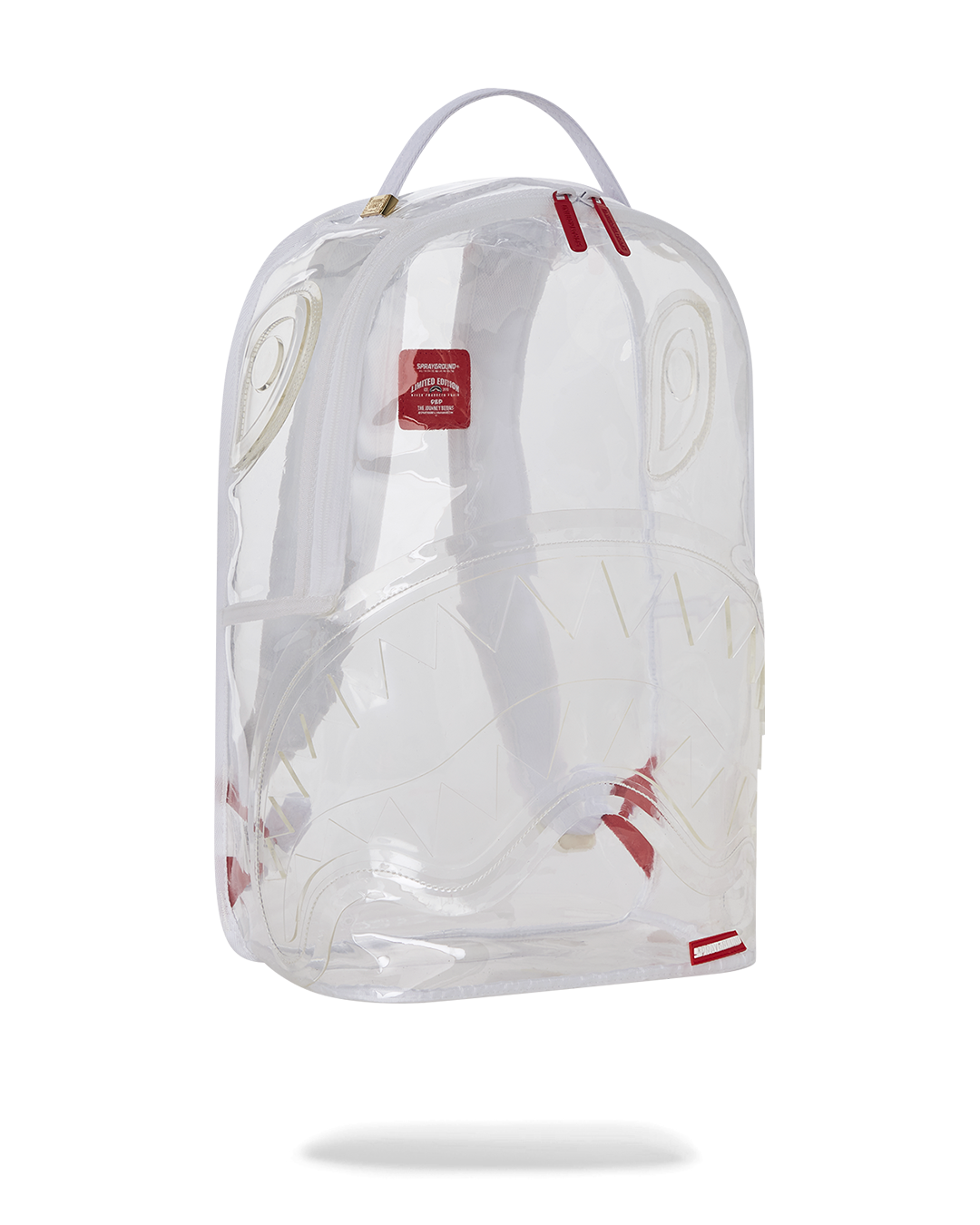 SPRAYGROUND CLEAR AS DAY - 100% ALL CLEAR DLX BACKPACK