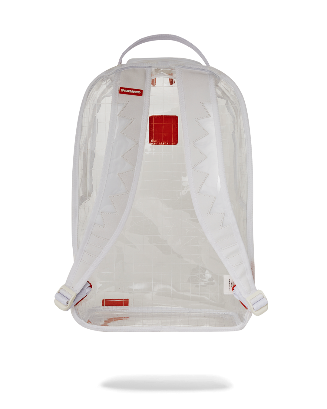 SPRAYGROUND CLEAR VISION SHARKS IN PARIS - 100% ALL CLEAR DLX BACKPACK