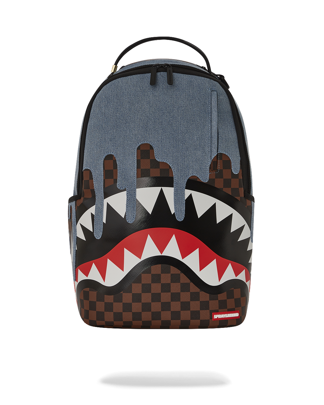 SPRAYGROUND FABRIC HOUSE SHARK DRIP BACKPACK