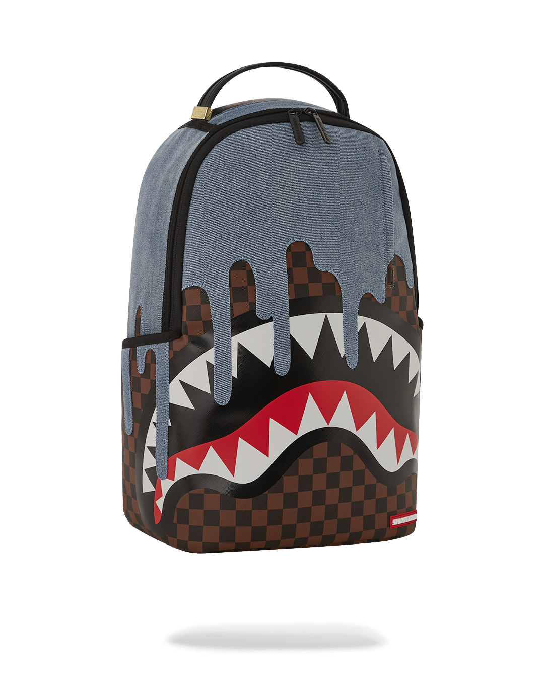 SPRAYGROUND FABRIC HOUSE SHARK DRIP BACKPACK