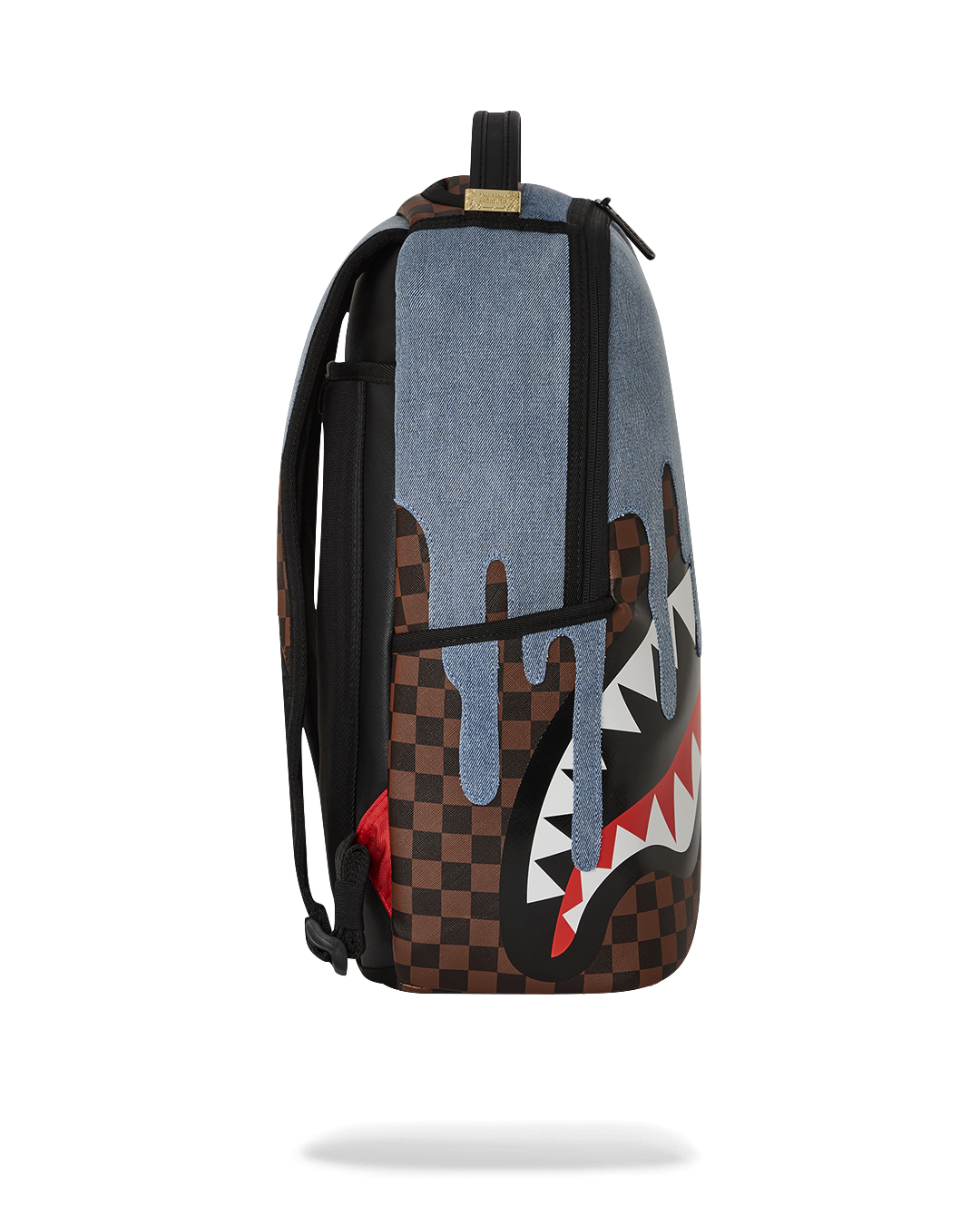 SPRAYGROUND FABRIC HOUSE SHARK DRIP BACKPACK