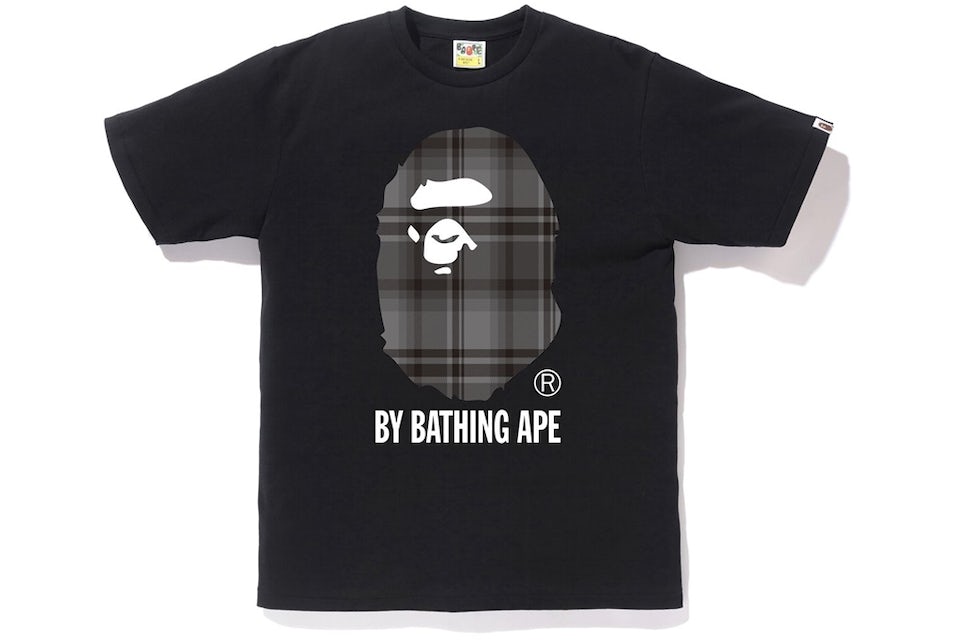 BAPE Check By Bathing Ape Tee Black/Black