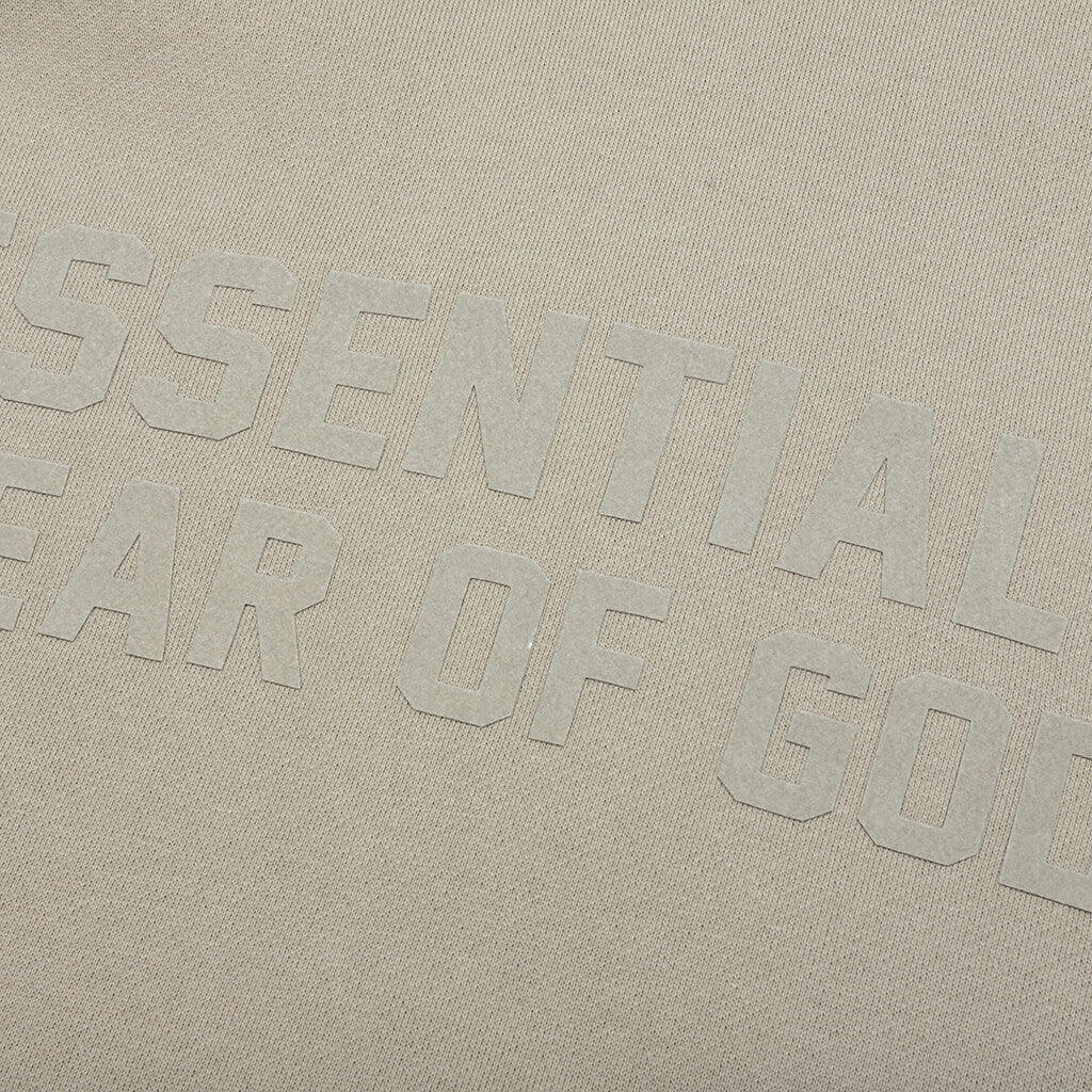 Fear of God Essentials Hoodie Smoke