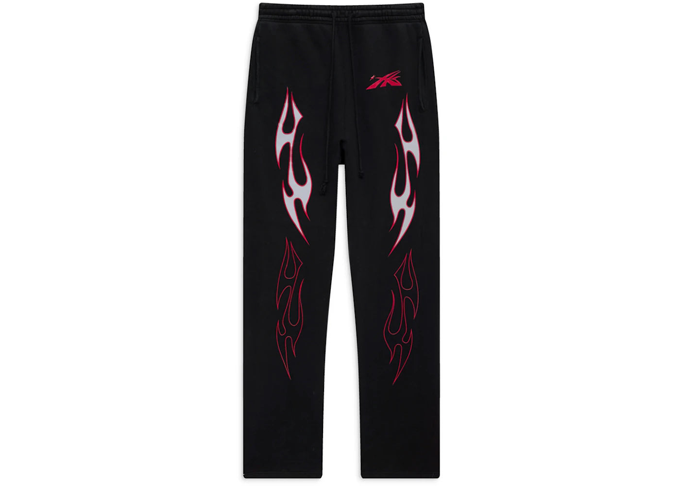 Hellstar Sports Future Flame Sweatpants Red/Black