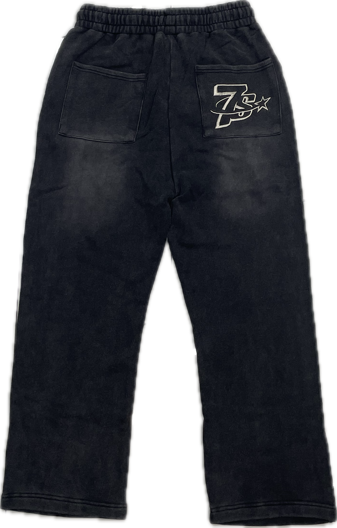 Triple Sevens 777 All-Star Sweatpants Washed Black