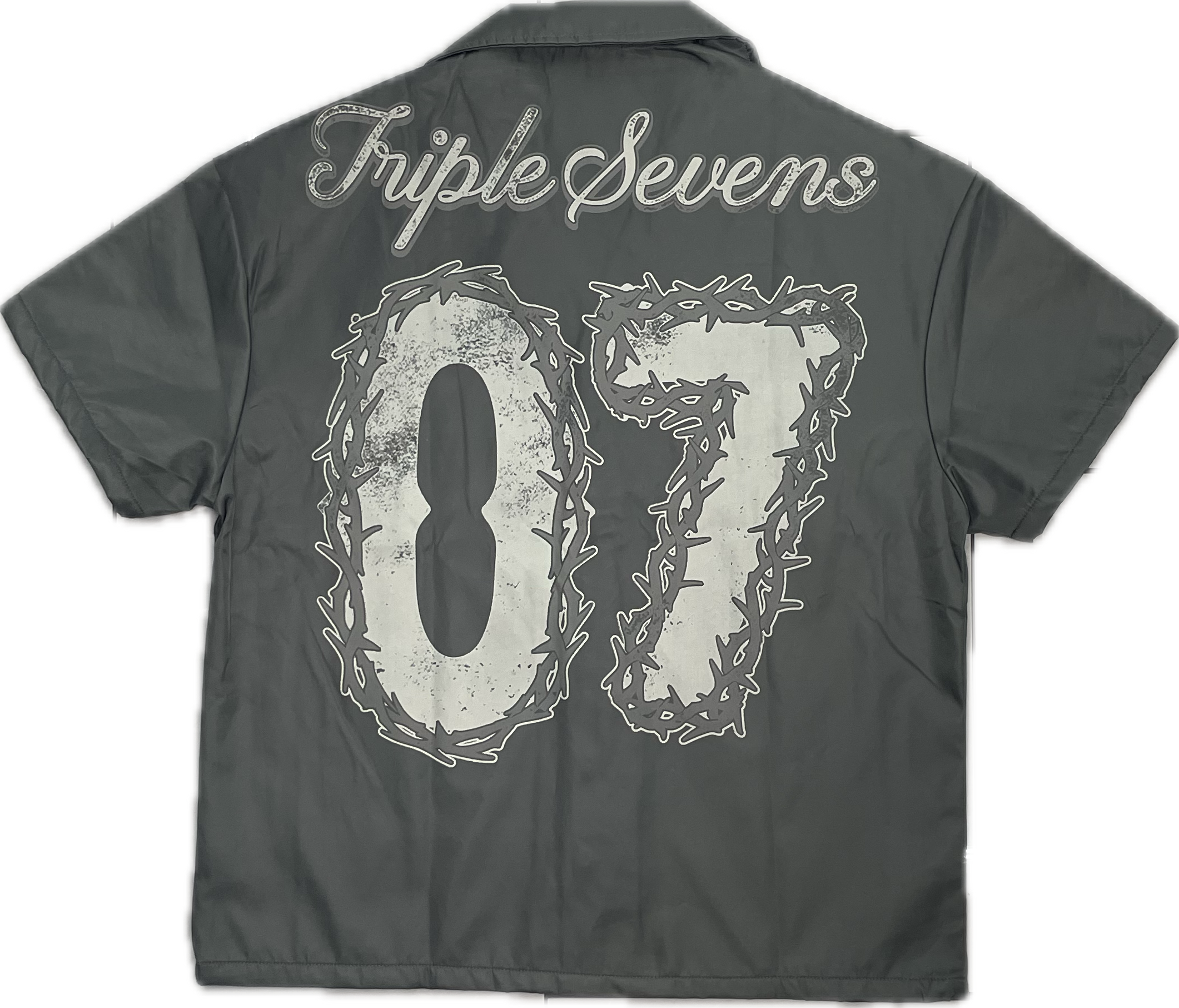 Triple Sevens 777 Nylon Top Grey