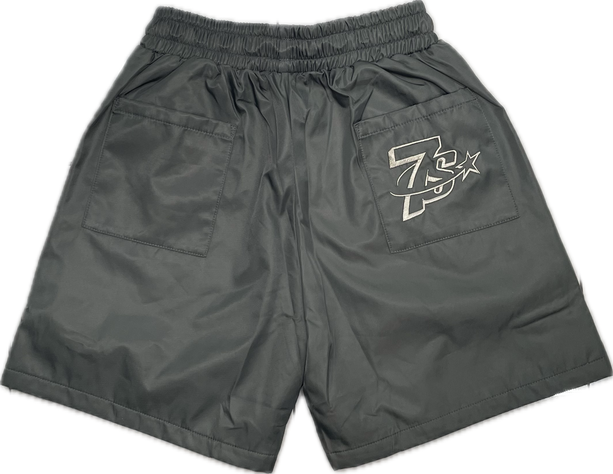 Triple Sevens 777 Shorts Nylon Grey