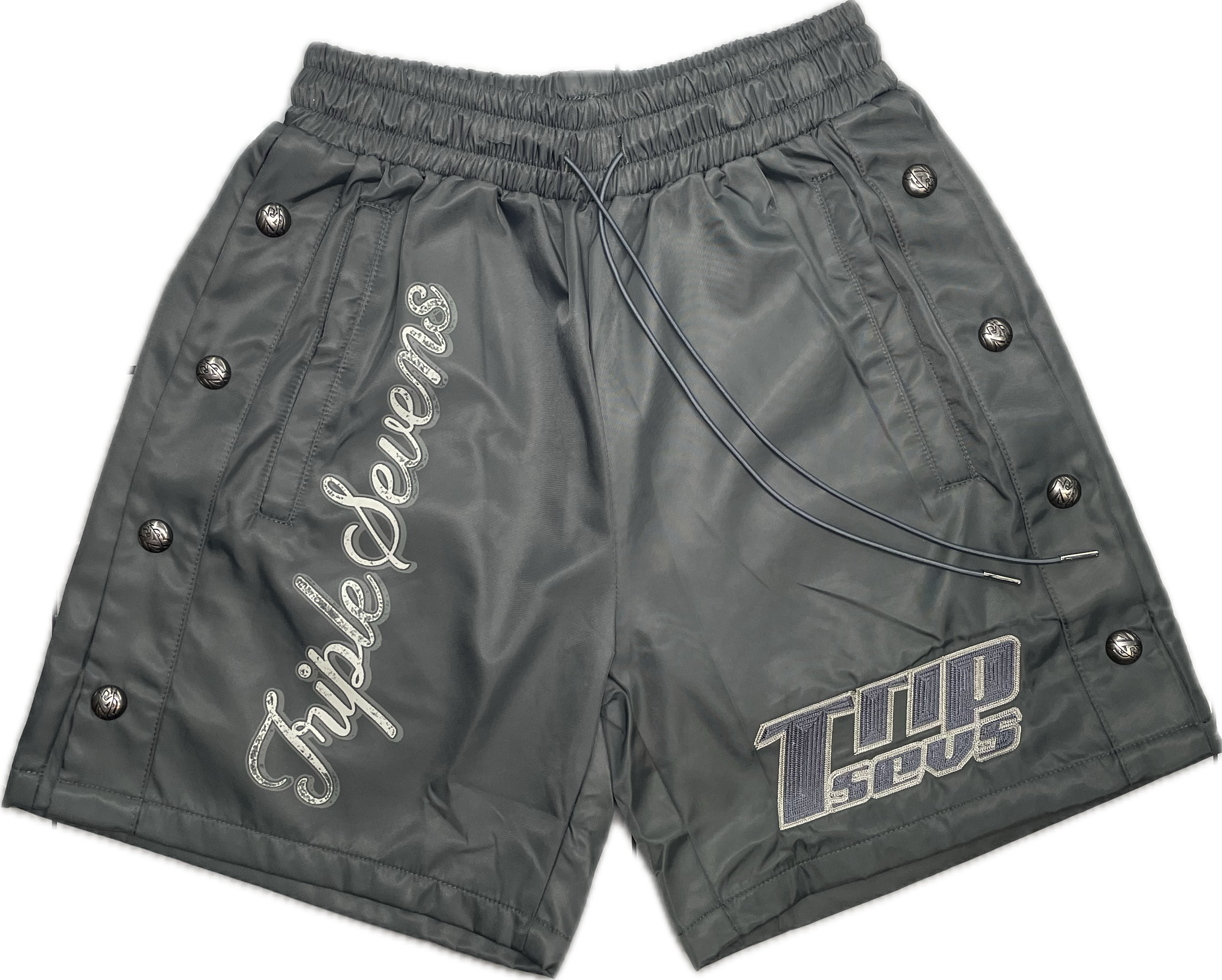 Triple Sevens 777 Shorts Nylon Grey