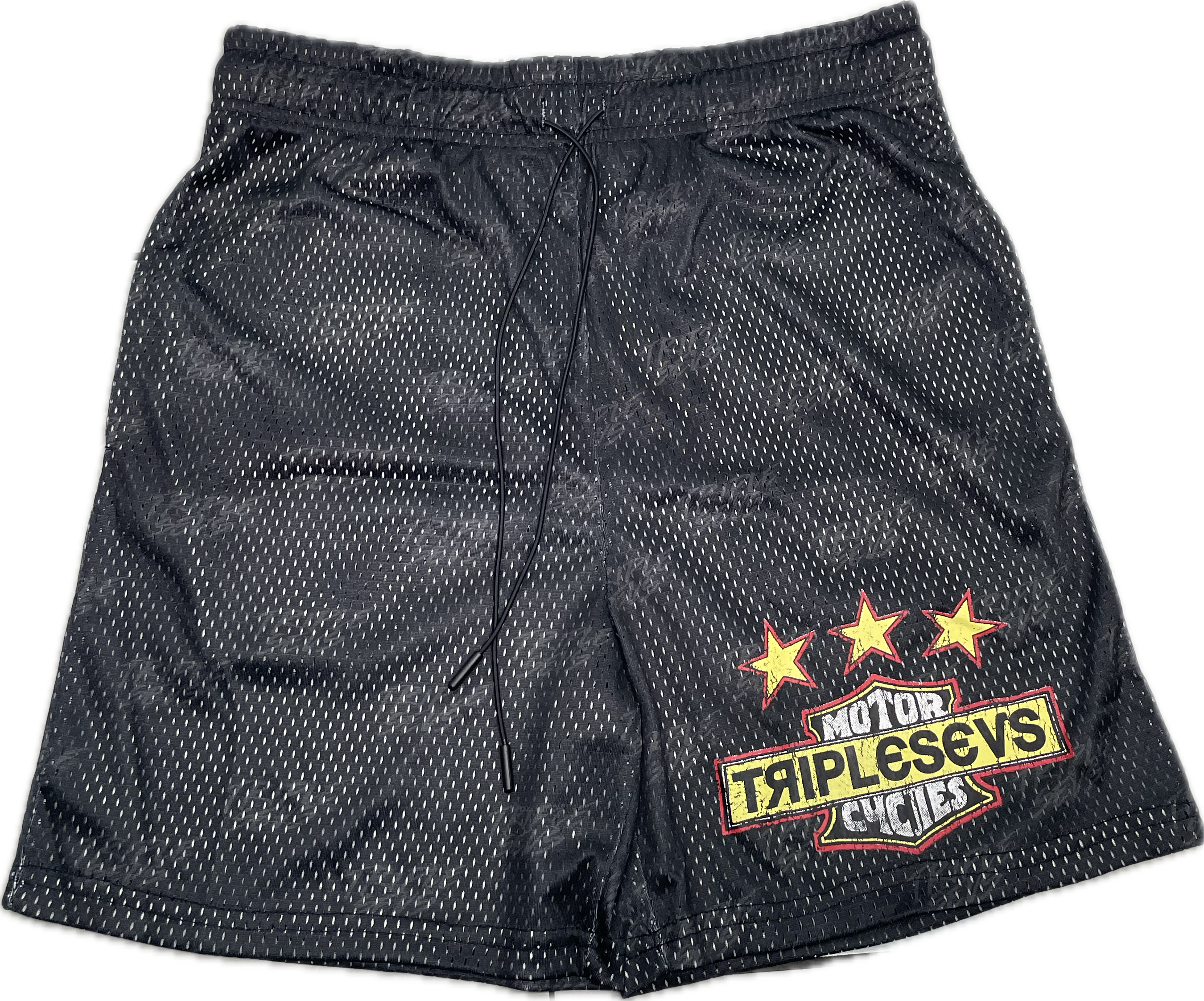 Triple Sevens 777 Mesh Shorts Black