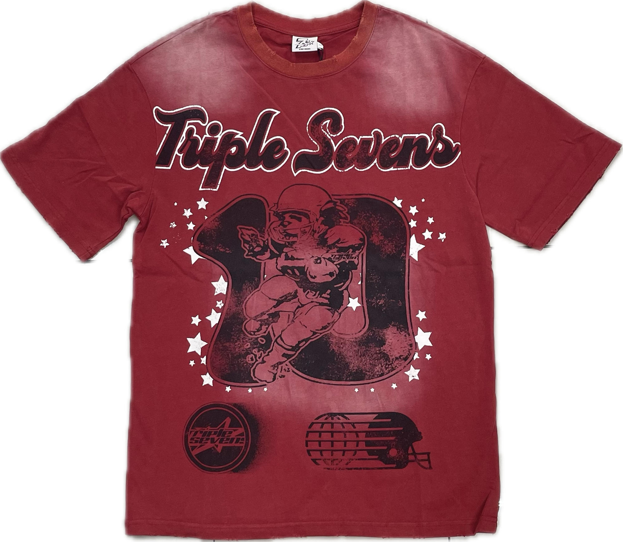 Triple Sevens 777 All-Star T-Shirt Red