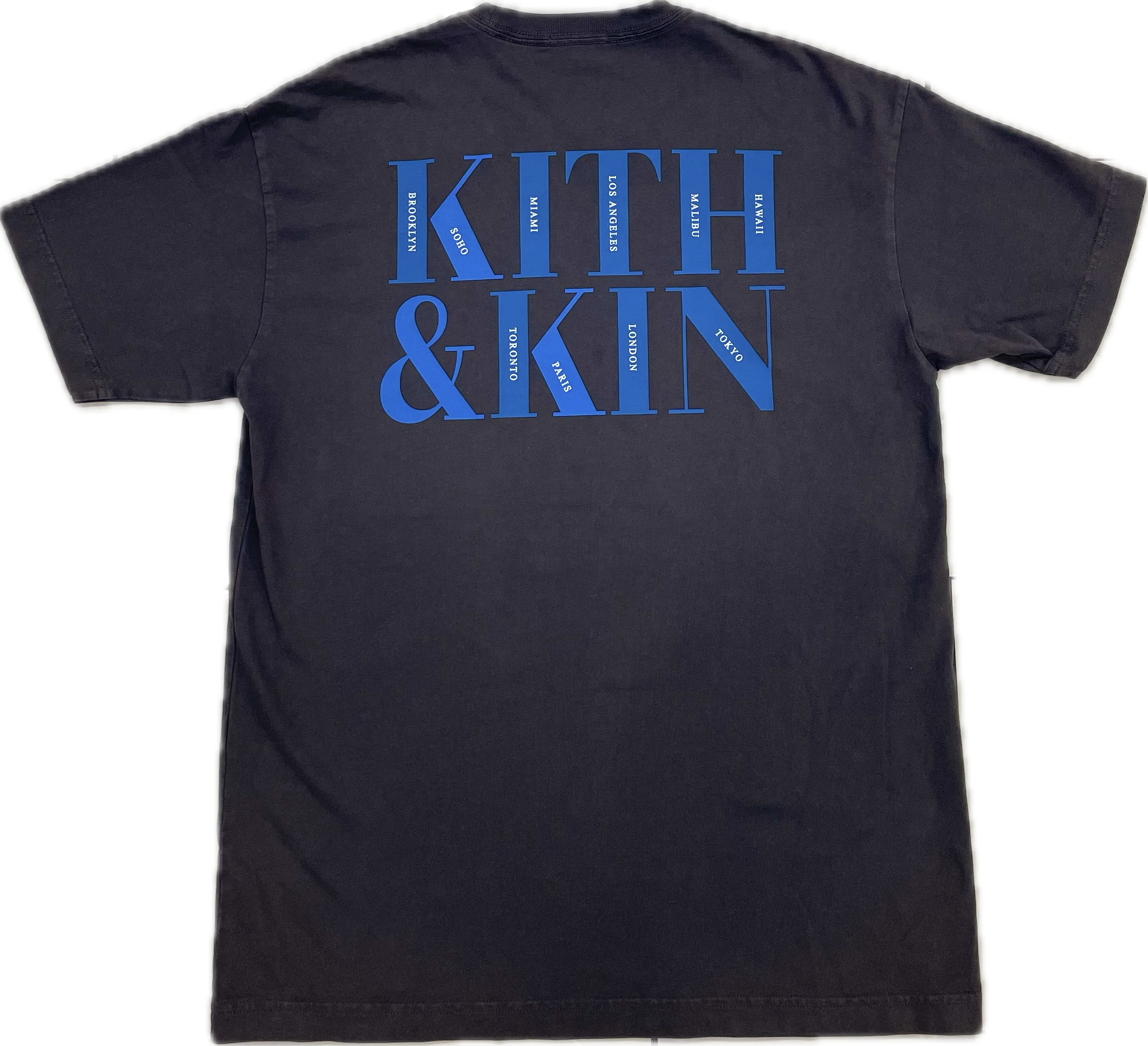 Kith Block Letter Black T-Shirt