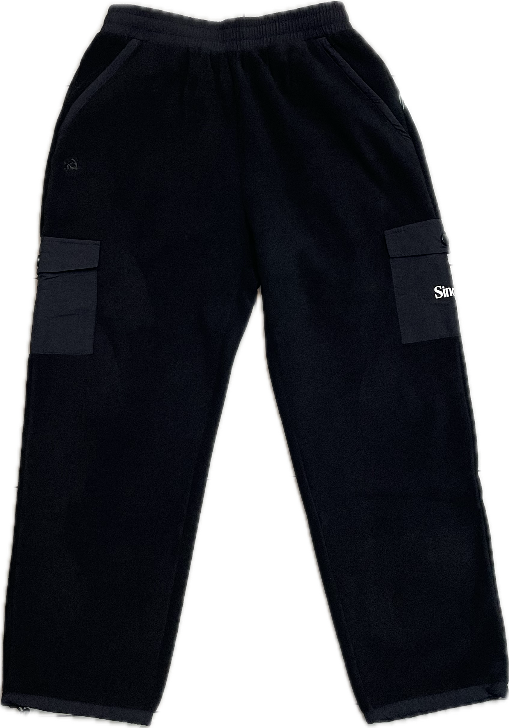 Sinclair Cargo Pocket Fleece Pants Black