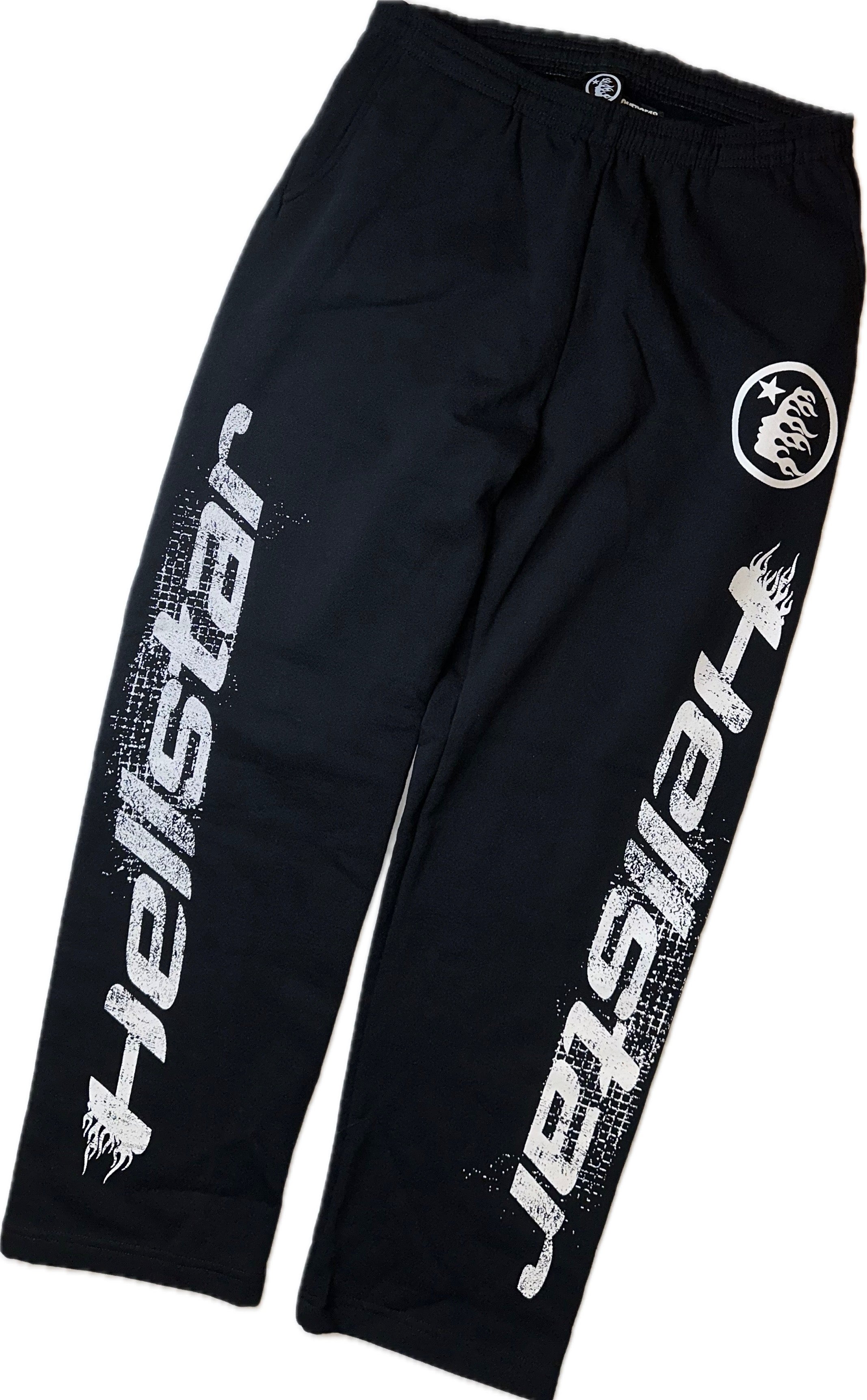 Hellstar Overseas Exclusive Sweatpants Black/White