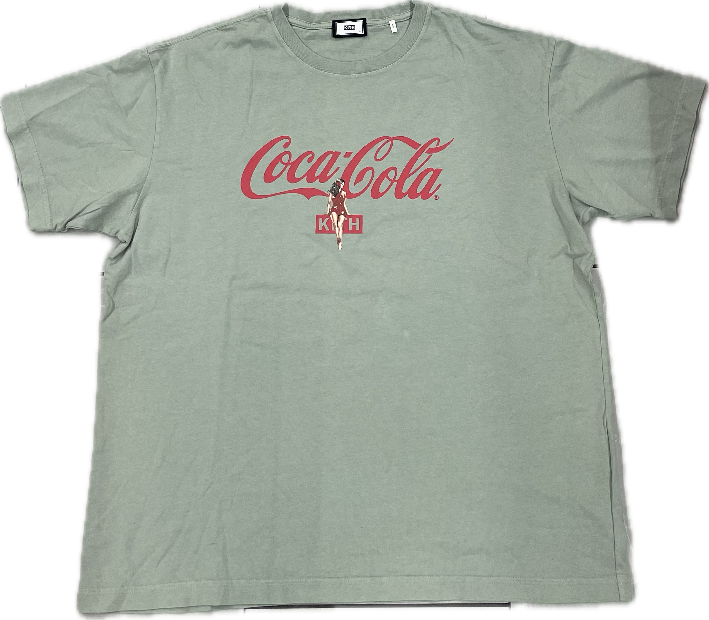 Kith x Coca-Cola Tee Seafoam