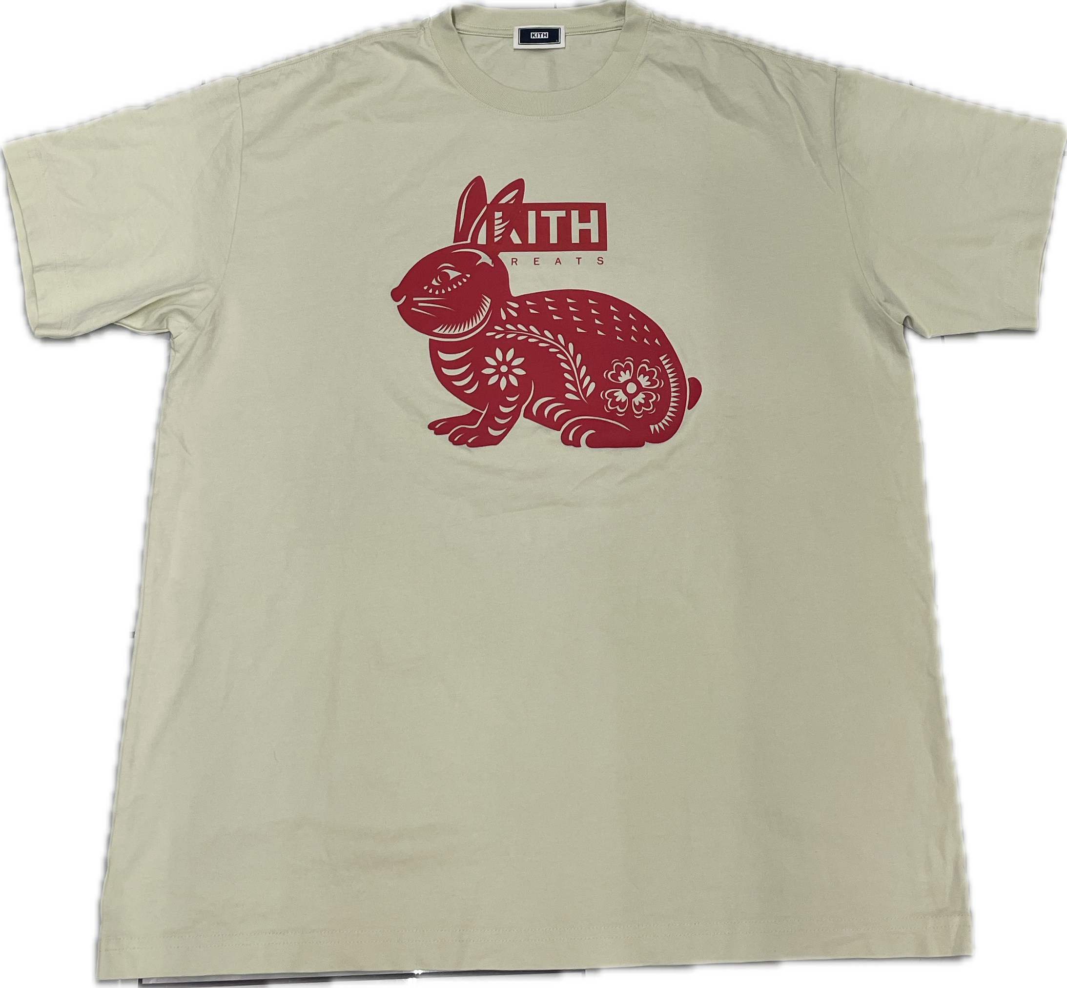 Kith Treats Year Of The Rabbit Vintage Tee Tea Green