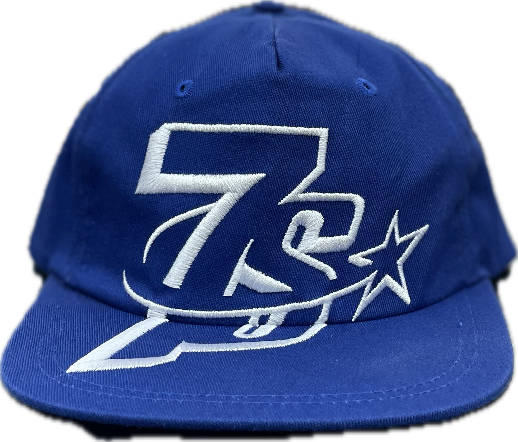 Triple Sevens 777 Blue Hat