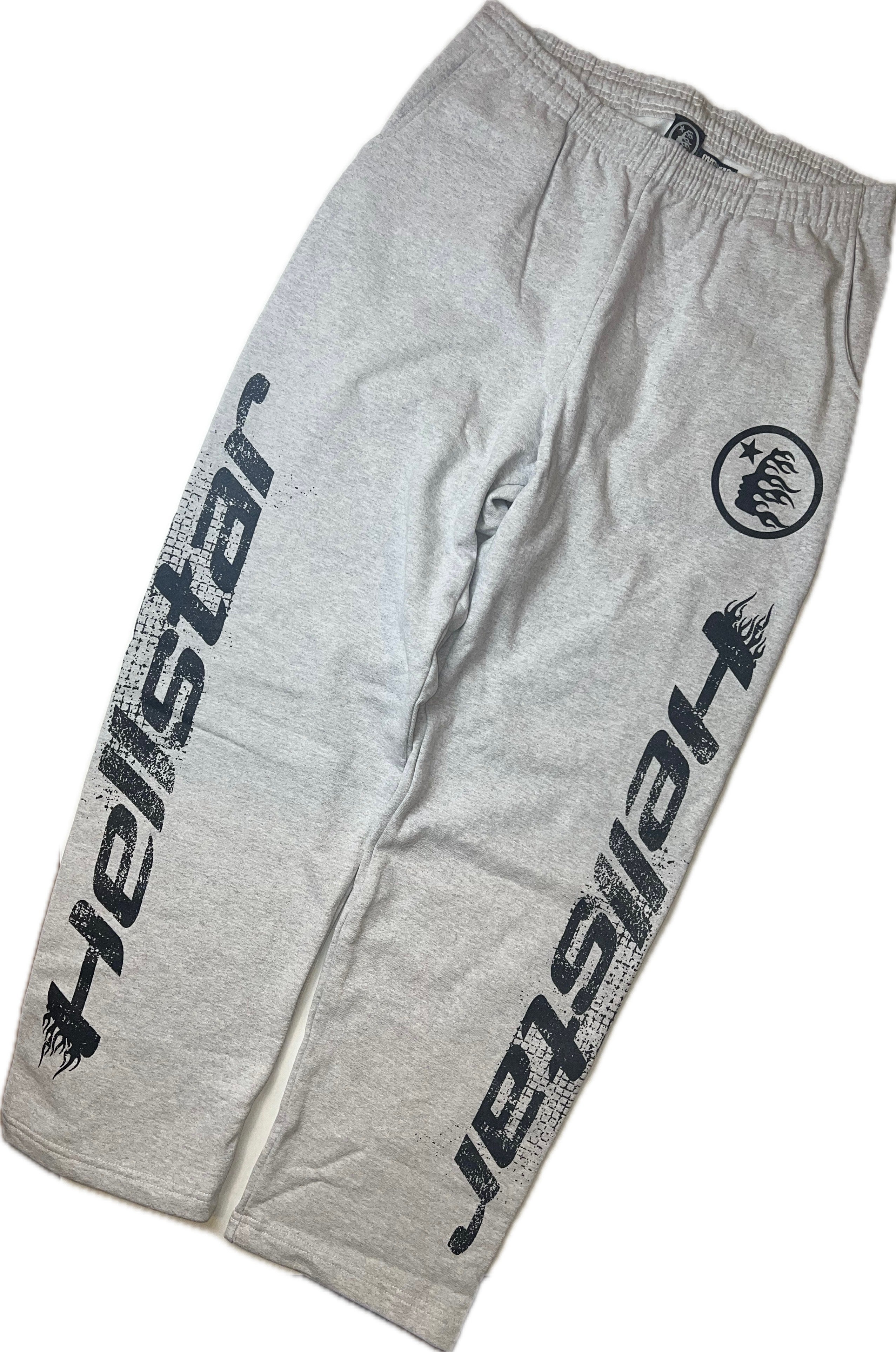 Hellstar Overseas Exclusive Sweatpants Grey/Black
