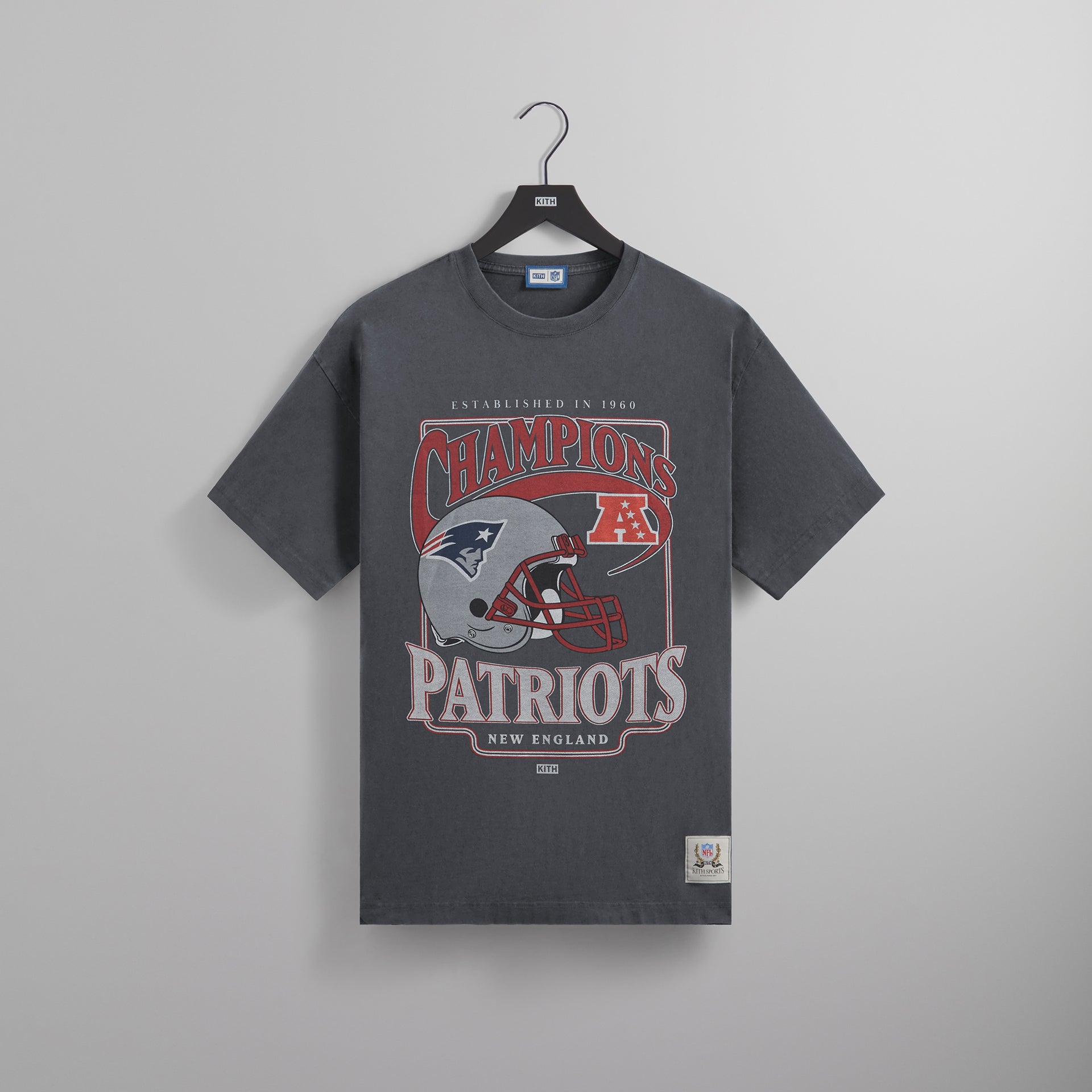 Kith x NFL Patriots Vintage Tee Nocturnal