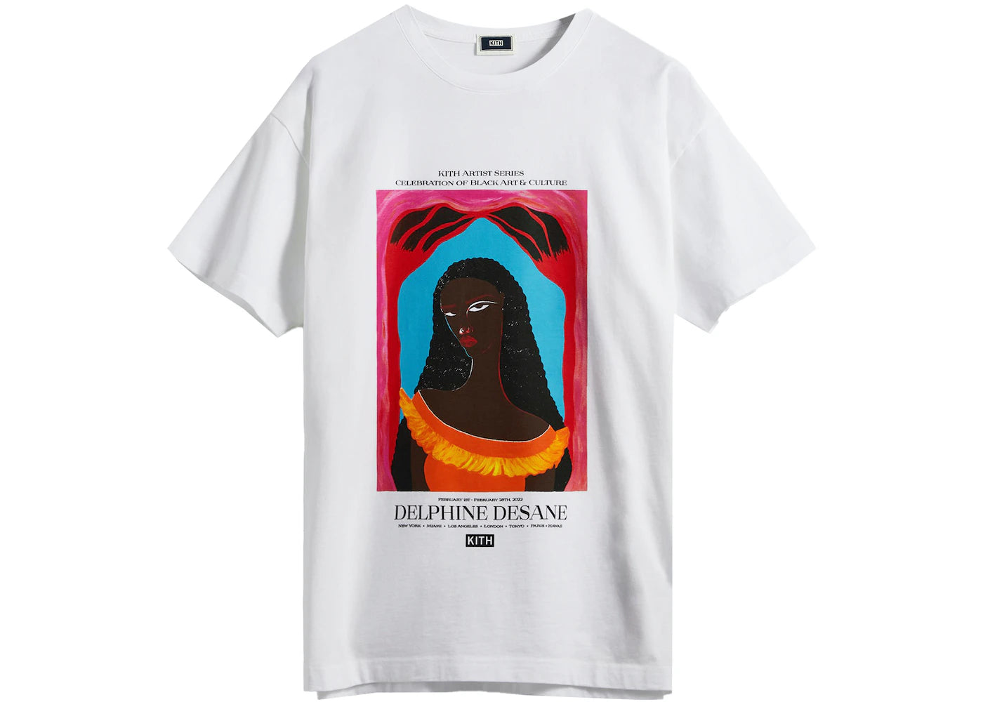 Kith Delphine Desane Gallery Tee White