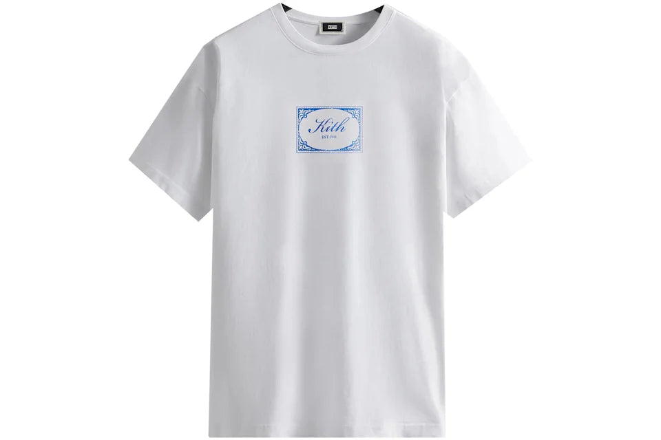 Kith Ornamental Stamp Tee White