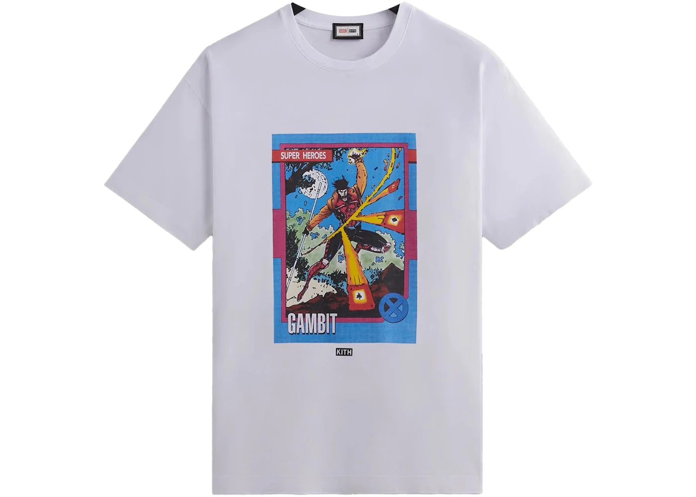 Kith x Marvel X-Men Gambit Card Vintage Tee