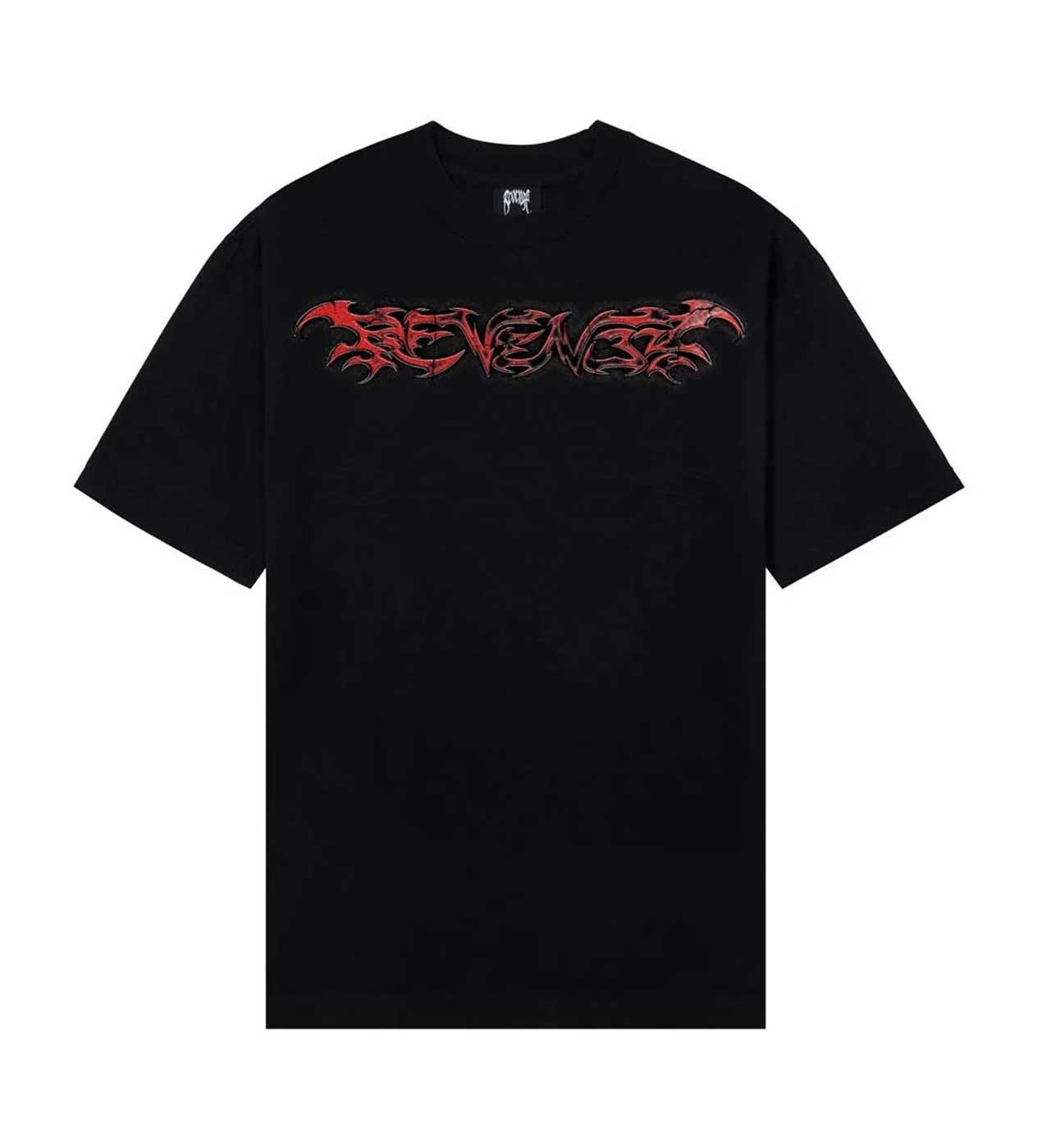 REVENGE SPINE TEE BLACK