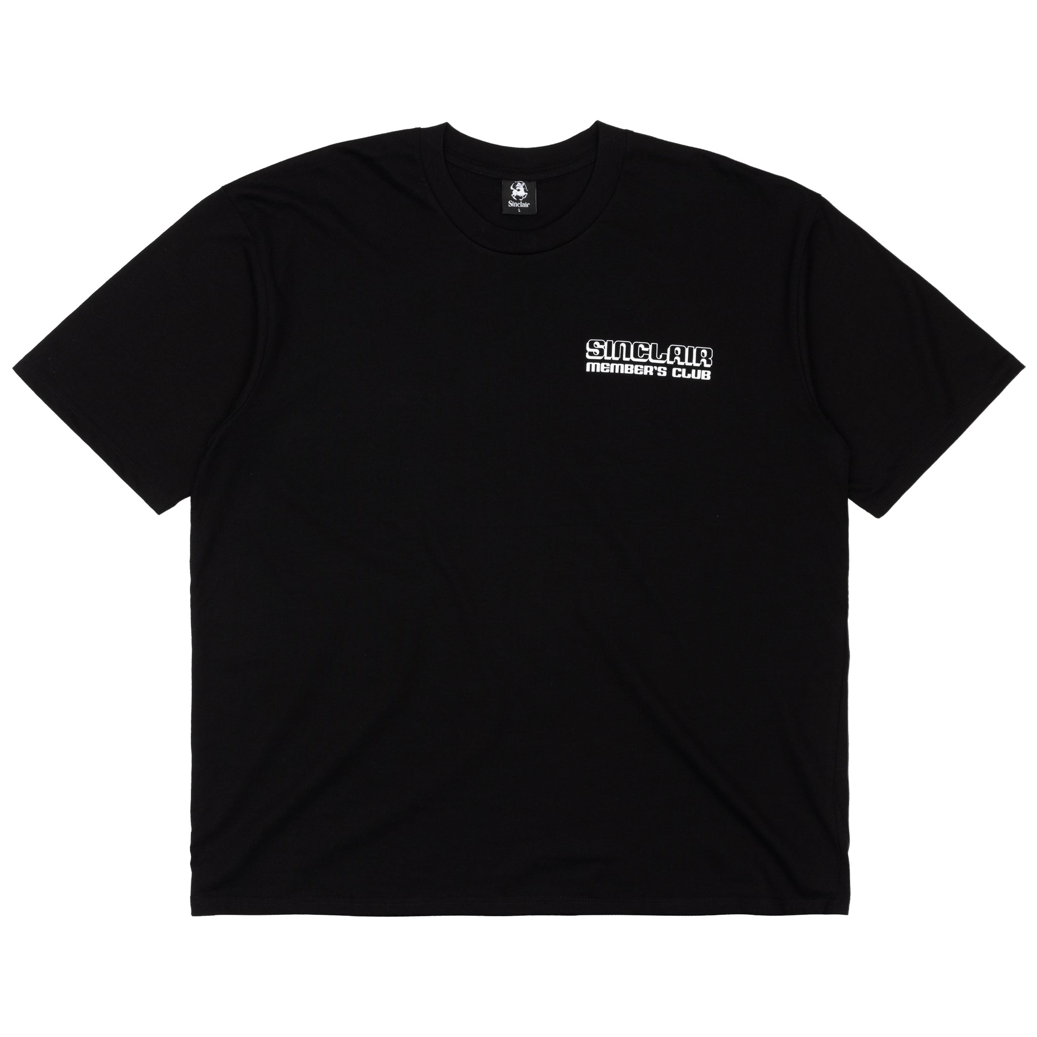 Sinclair Members Club Tour Tee Black SS25