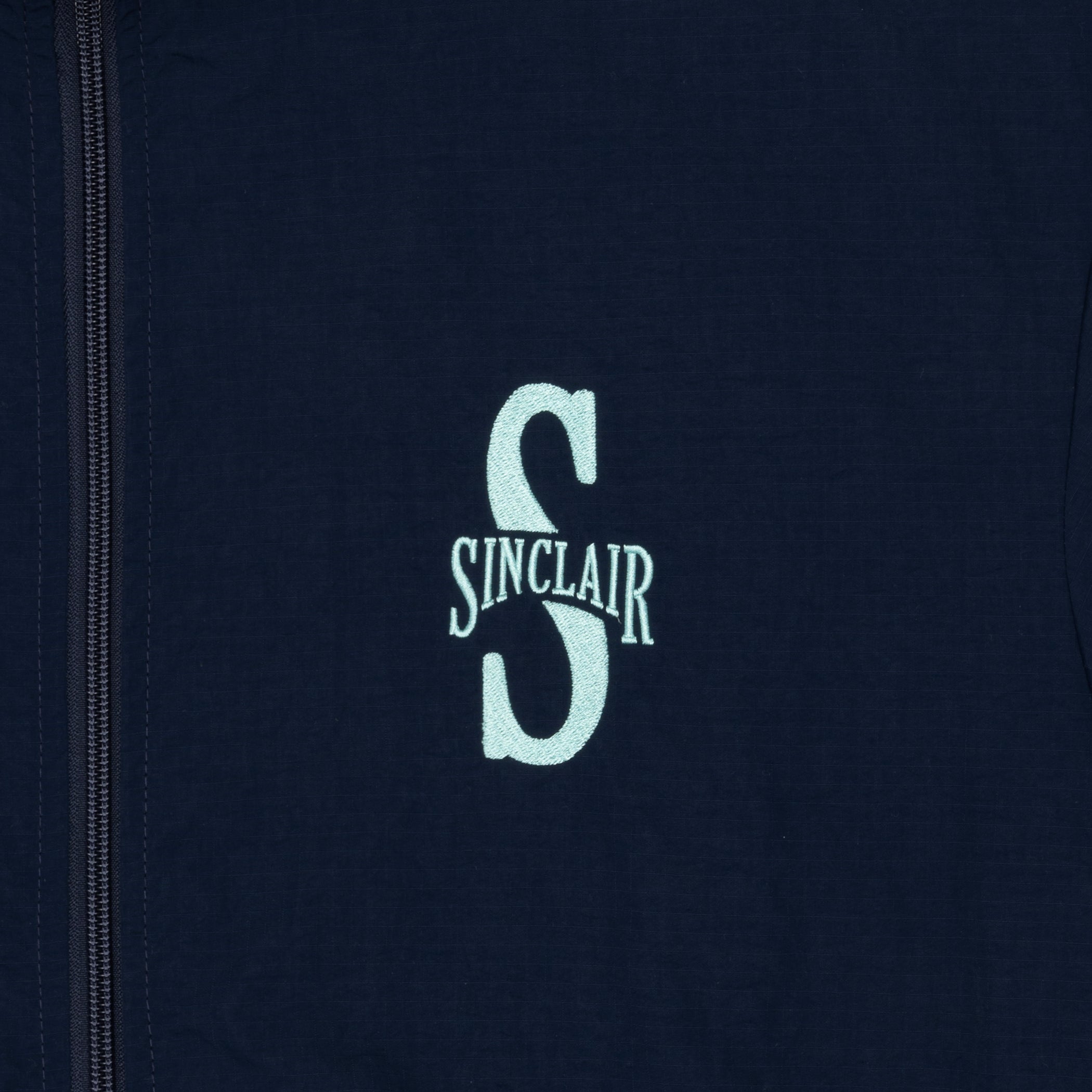 Sinclair S Arch Nylon Track Jacket Navy SS25