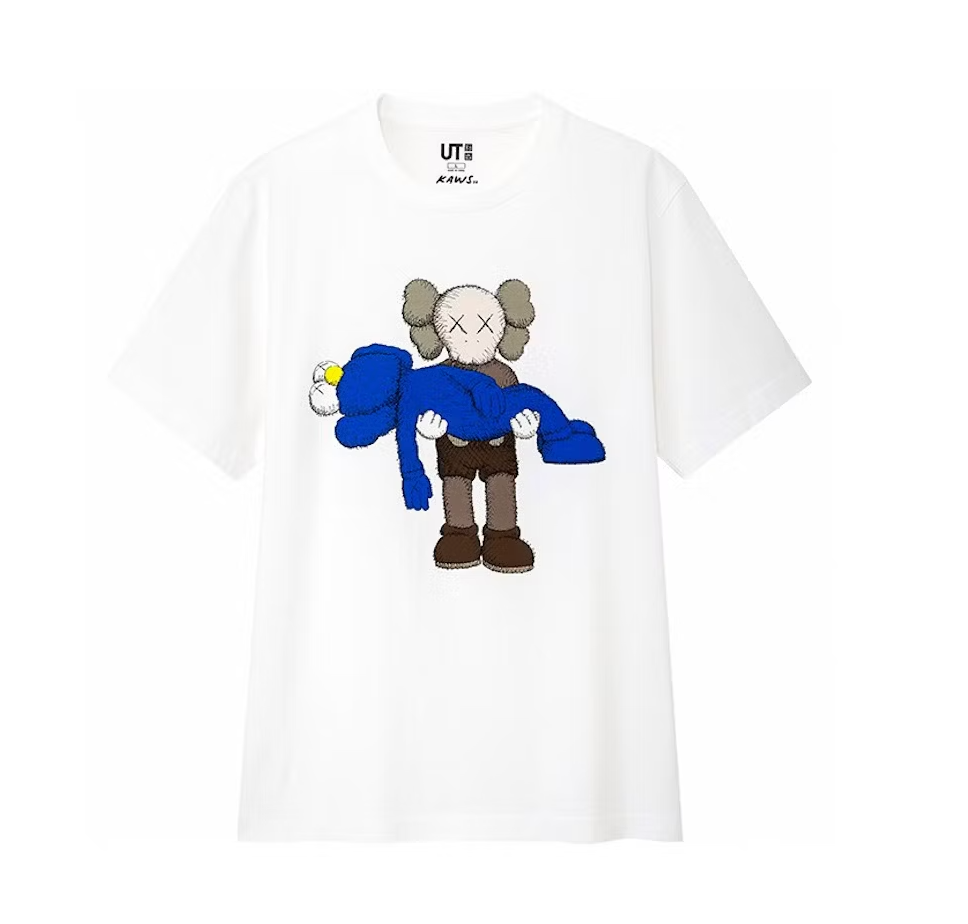 KAWS x Uniqlo Gone Tee White