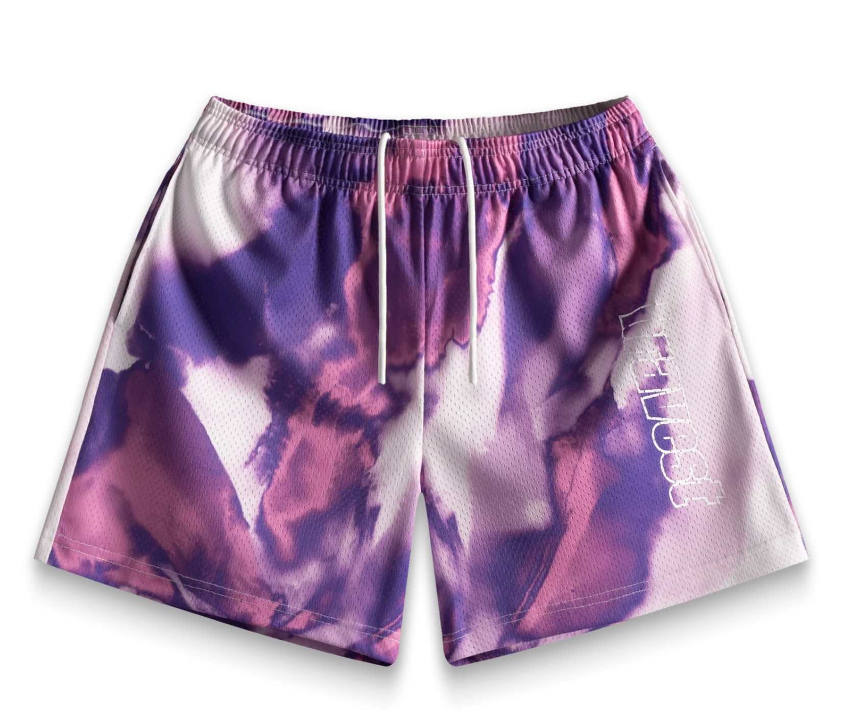 Bravest Studios Purple Abstract Shorts