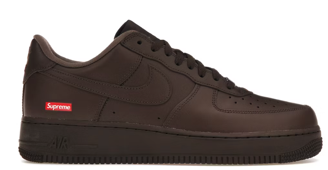 Nike Air Force 1 Low Supreme Baroque Brown