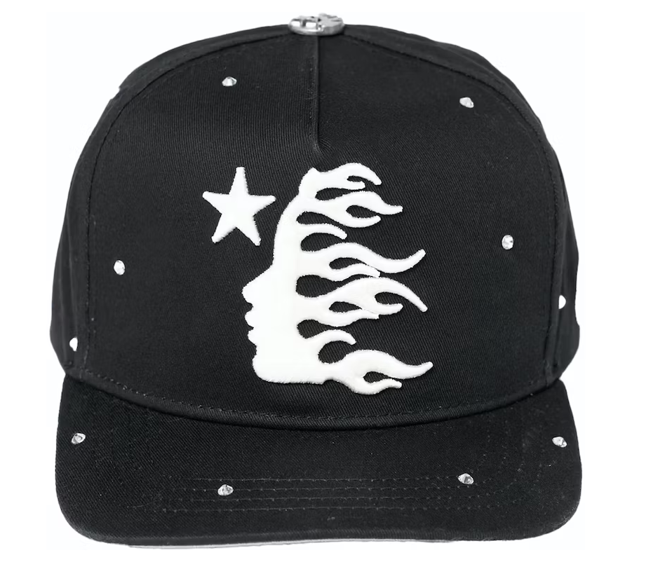 Hellstar Starry Night Snapback Hat Black