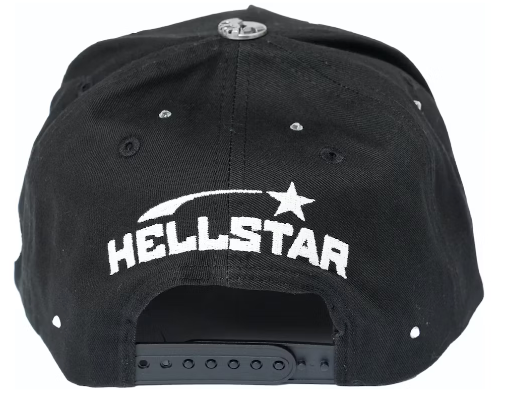 Hellstar Starry Night Snapback Hat Black