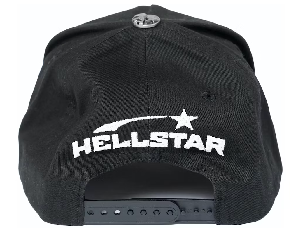 Hellstar OG Snapback Hat Black