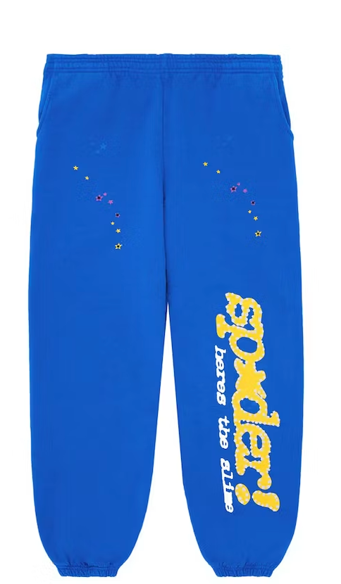 Sp5der TC Sweatpants Blue