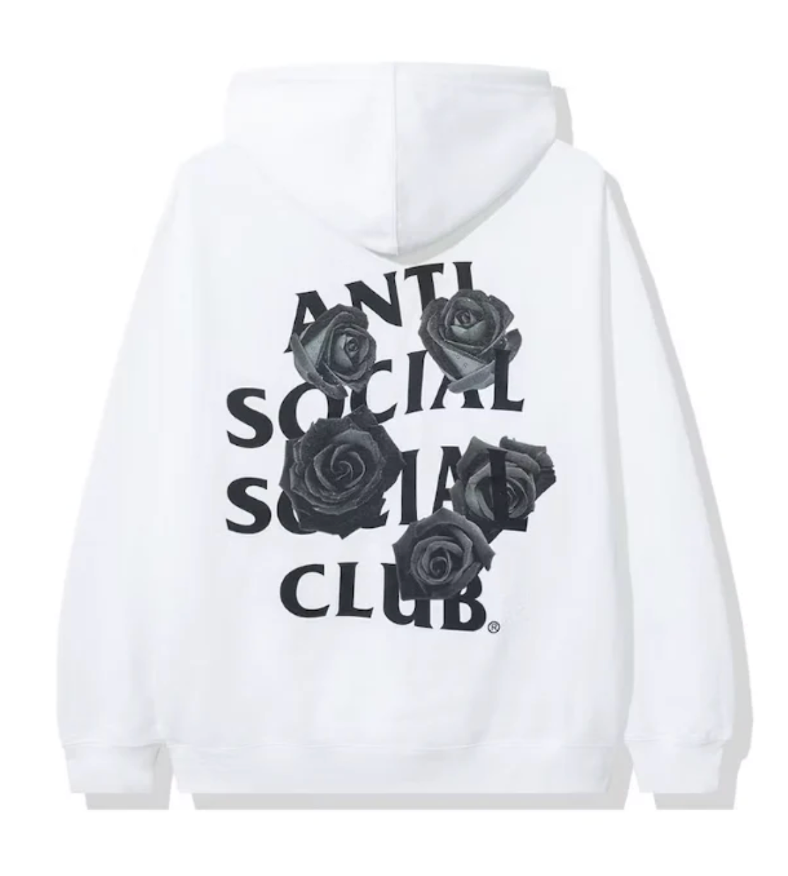 ANTI SOCIAL SOCIAL CLUB BAT EMOJI HOODIE WHITE