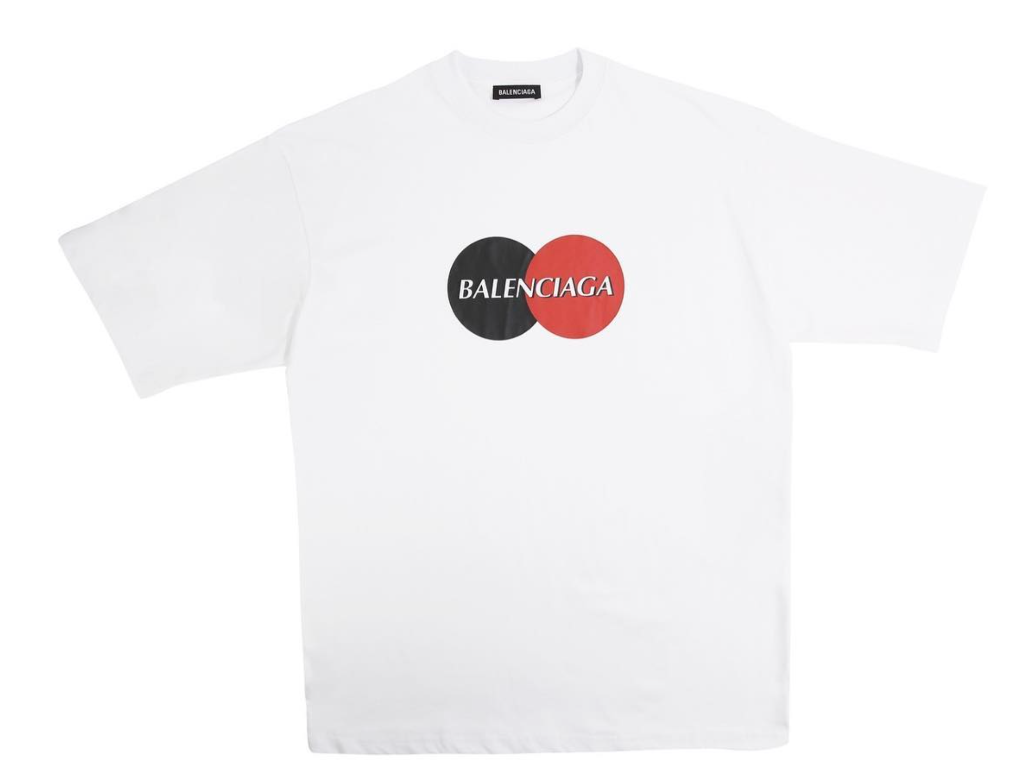 Balenciaga Credit Card Logo T-shirt White