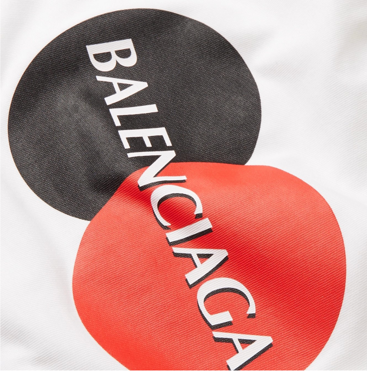 Balenciaga Credit Card Logo T-shirt White