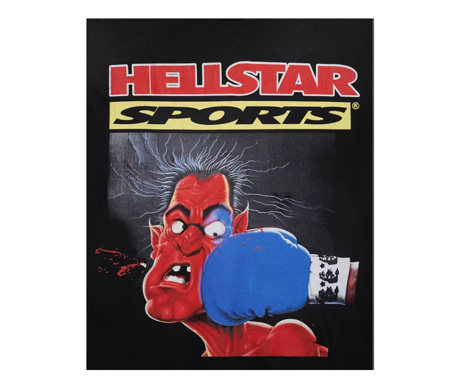 Hellstar Knock-Out T-shirt Black