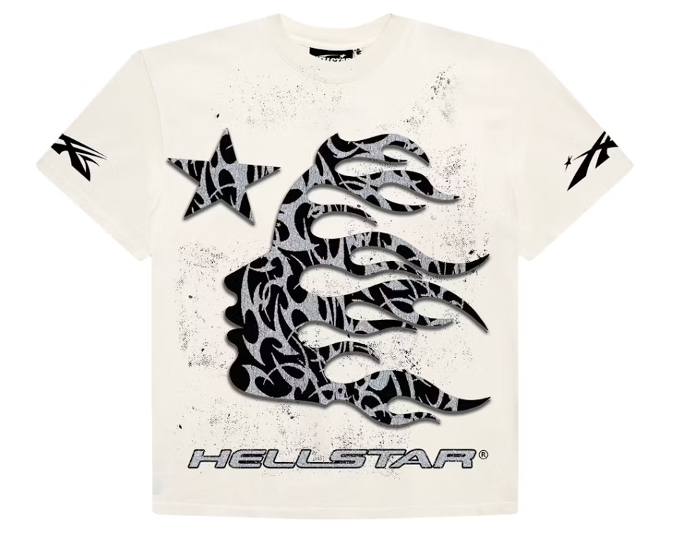 Hellstar Thorn Glitter T-Shirt White