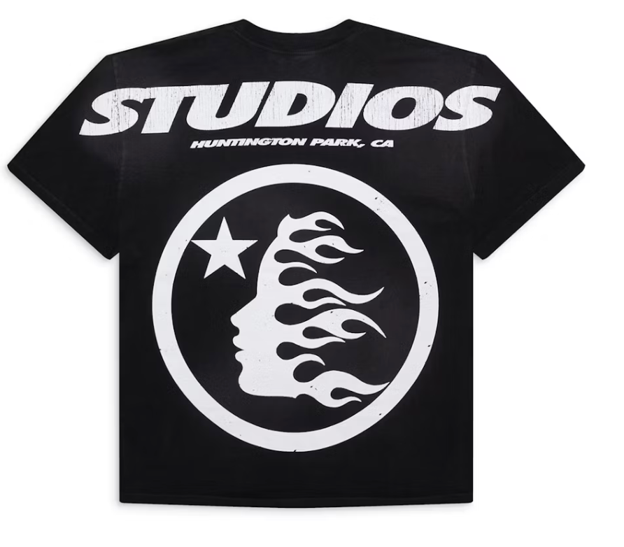 Hellstar Studios Cartoon Logo T-Shirt Blue