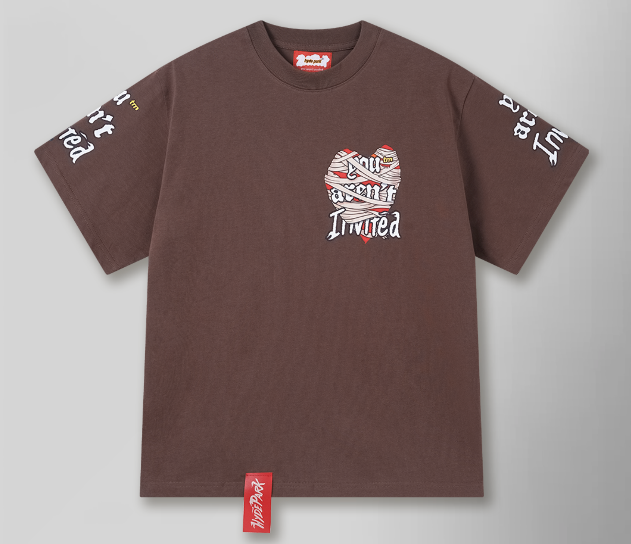 Hyde Park Wrap It Up Tee - Brown