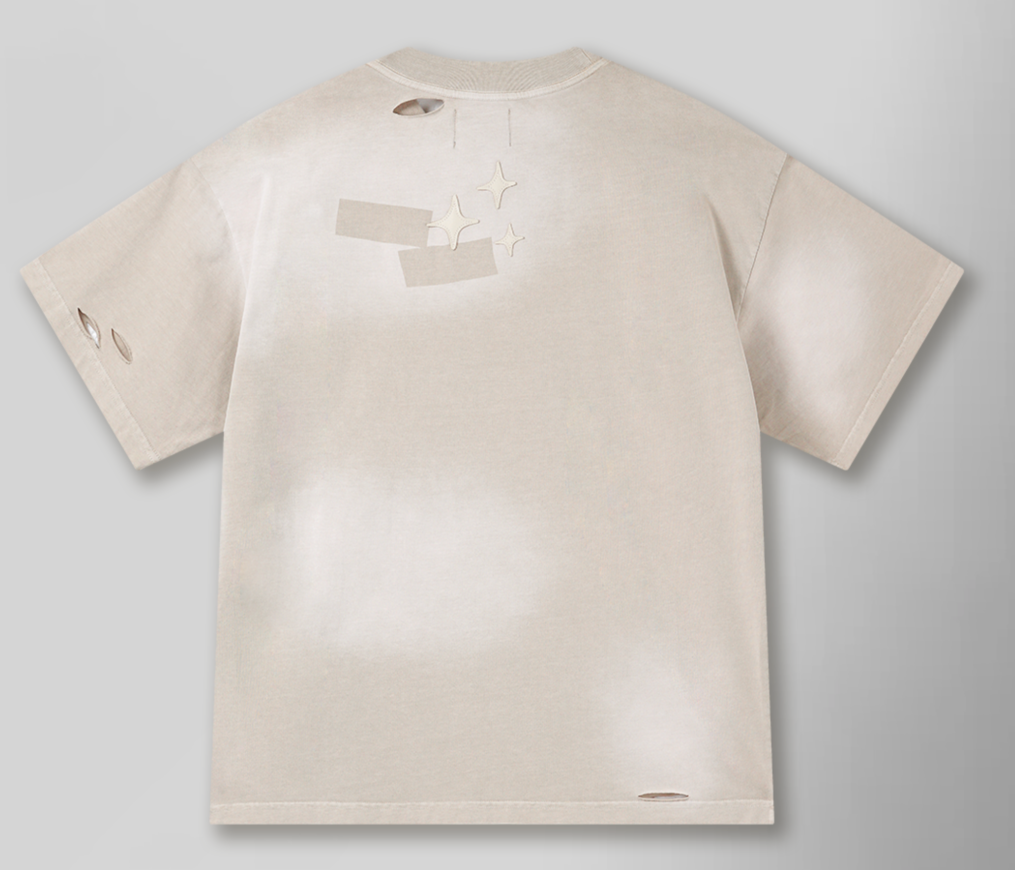 Hyde Park Distressed Pocket Tee - Marble